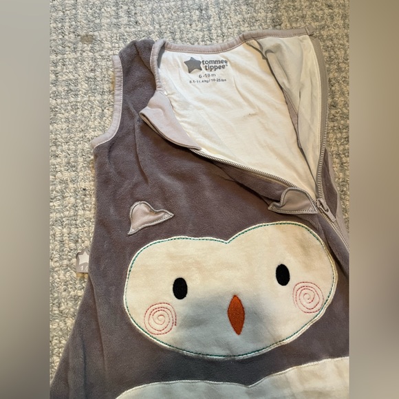 Tommee Tippee Cute Owl Sleep Bag 1.0tog (6-18M) - Picture 2 of 3